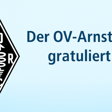 Außergewöhnliche Jubiläen im OV X10 — Wir gratulieren Klaus (DM3XI) und Matthias (DM5CT)