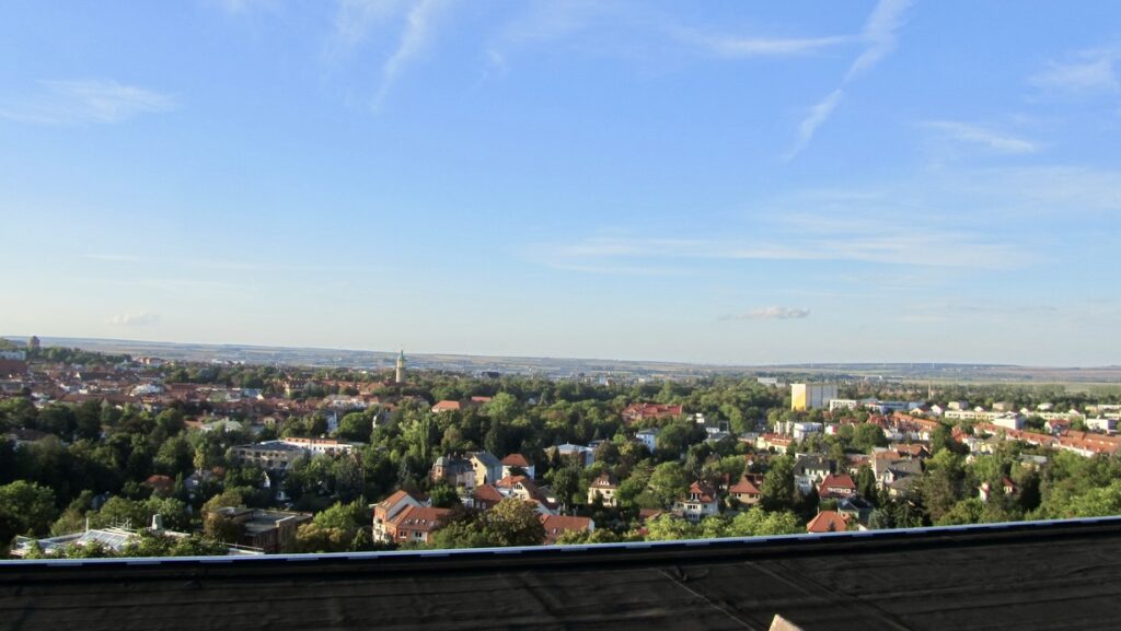 Blick auf Arnstadt