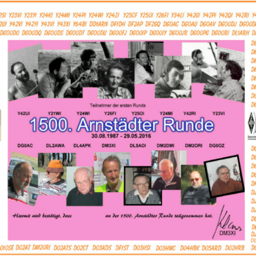 2.000. OV-Runde des OV X10 – ein besonderes Jubiläum auf 2 m